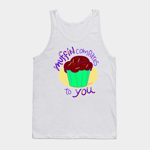 Muffin Tank Top by LibrosBOOKtique